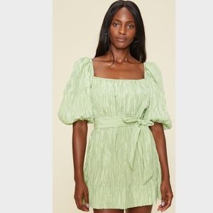 LPA Off The Shoulder Dress W/ Removable Tie